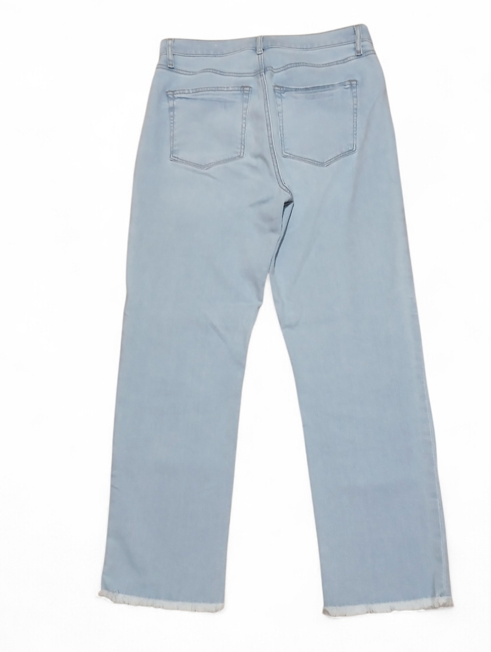 LOFT Size 6 Light Blue Straight-Leg Jeans - Picture 6 of 6